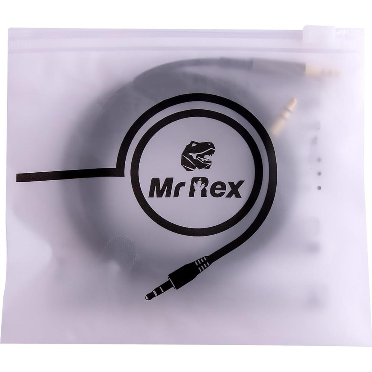 Cable de audio trenzado Mr Rex 2.5mm a 3.5mm para auriculares