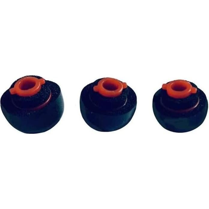 in-Ear Tip Adapter Mount Memory Foam Ear Tips Compatible with Plantronics Voyager 5200 / Voyager Legend /Pro , Reducing Noise Earbuds Foam Ear Tips, 3 Piece S/M/L, Foam Black