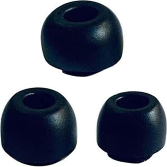 in-Ear Tip Adapter Mount Memory Foam Ear Tips Compatible with Plantronics Voyager 5200 / Voyager Legend /Pro , Reducing Noise Earbuds Foam Ear Tips, 3 Piece S/M/L, Foam Black