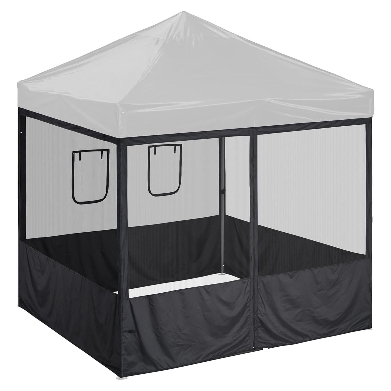 Carpa Plegable Yescom 3.05x3.05m con Paredes de Malla
