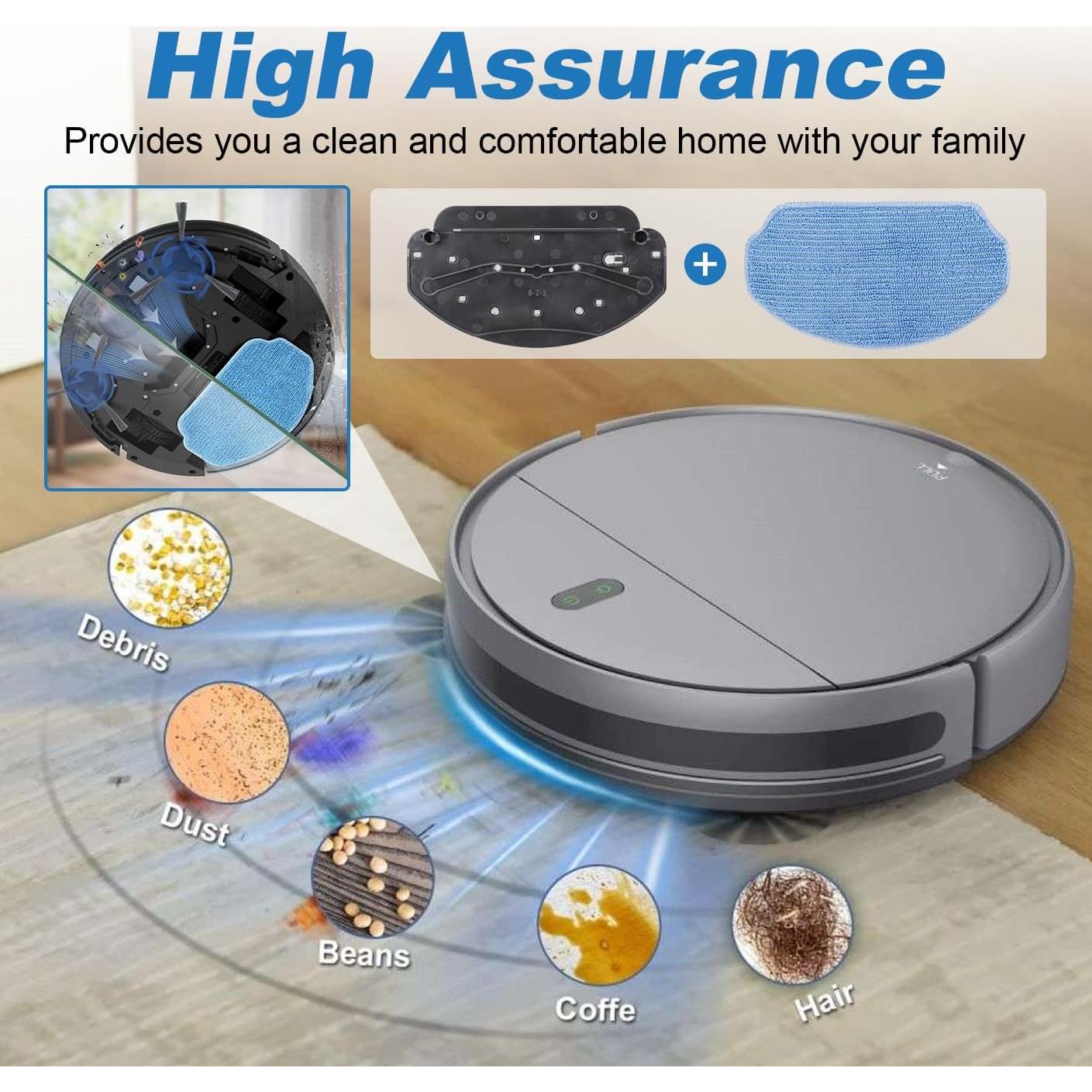 Pads de Reemplazo para Robot Aspirador BeiLan BR150/BR151