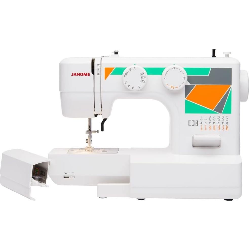 Máquina de Coser Janome MOD-15 con 15 Puntadas y Ojal