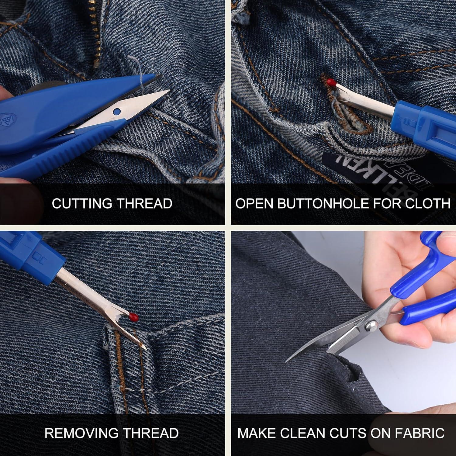 Kit de 4 Cortadores de Costura CampTek - Herramientas Ergonómicas