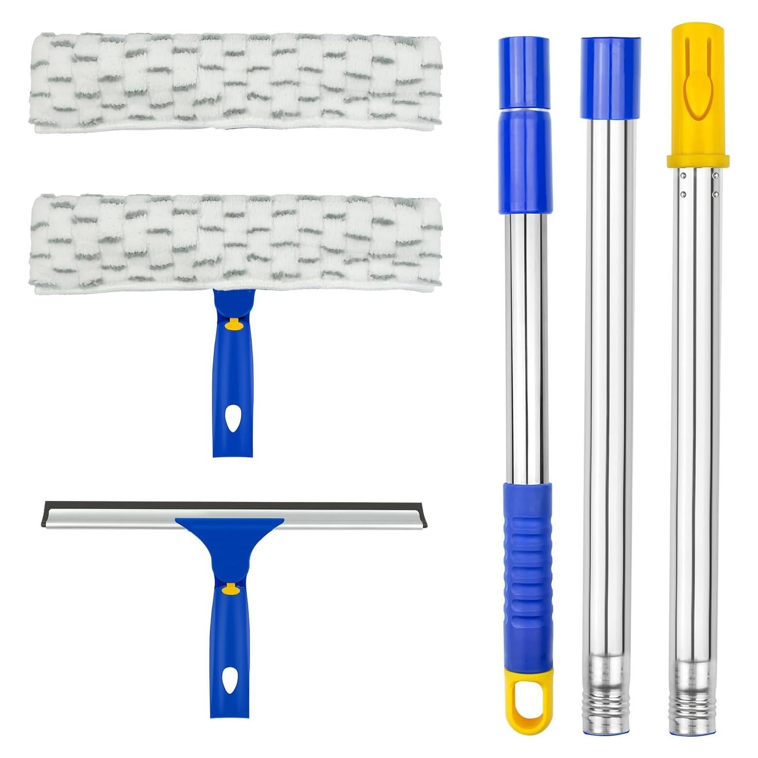 Kit de Limpieza de Ventanas ITTAHO con Mango Extensible 134.62 cm