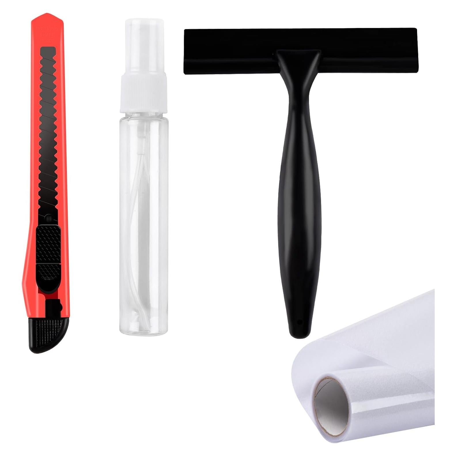 Kit de Película de Privacidad para Ventanas HTVRONT 44.5x199.4cm