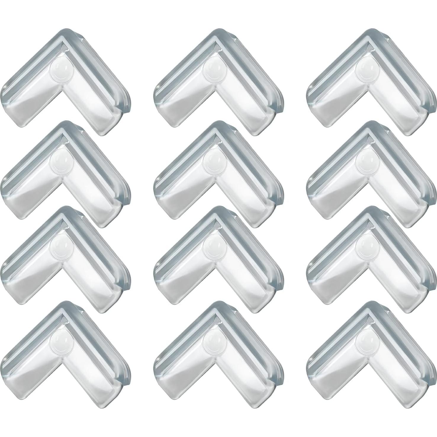 Protectores de Esquinas para Bebés AIXMEET - 12 Piezas Transparentes