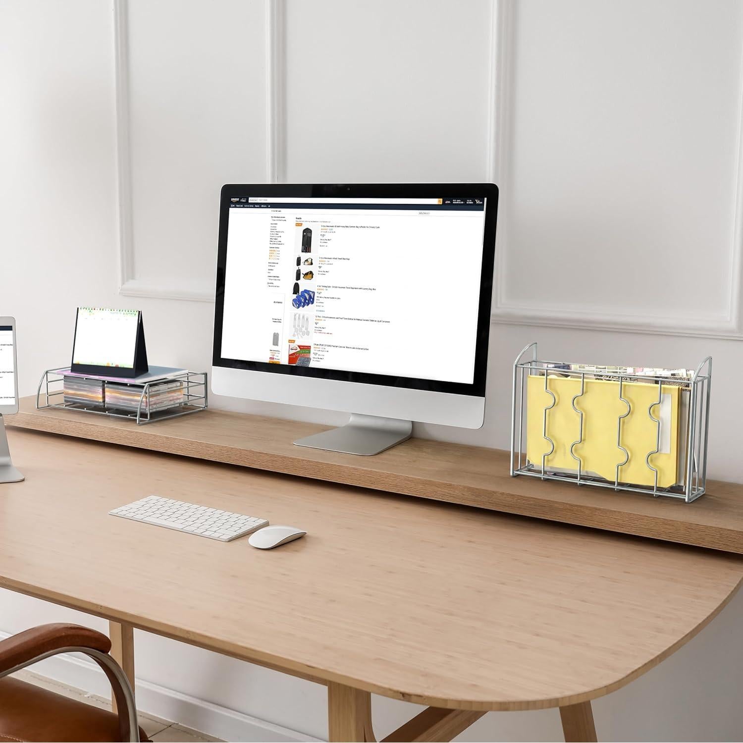 Organizador sobre puerta SimpleHouseware 12.45"x18.5" Plata