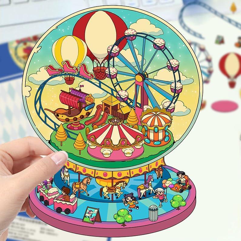 9 Paquetes de Pegatinas 3D DIY Hilikol para Decoración Creativa