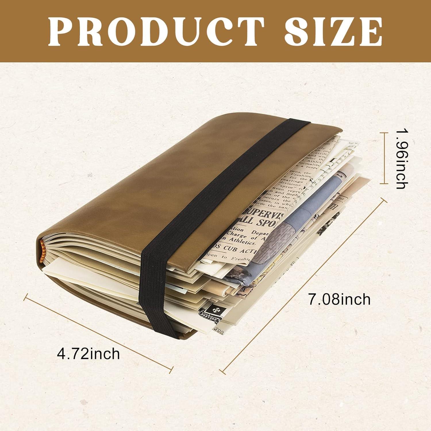 Diario del Santo Grial Bzuiawi 18x12 cm de Cuero Vintage