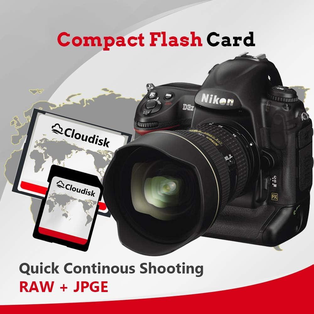 Paquete de 2 Tarjetas Compact Flash 1GB Cloudisk para DSLR
