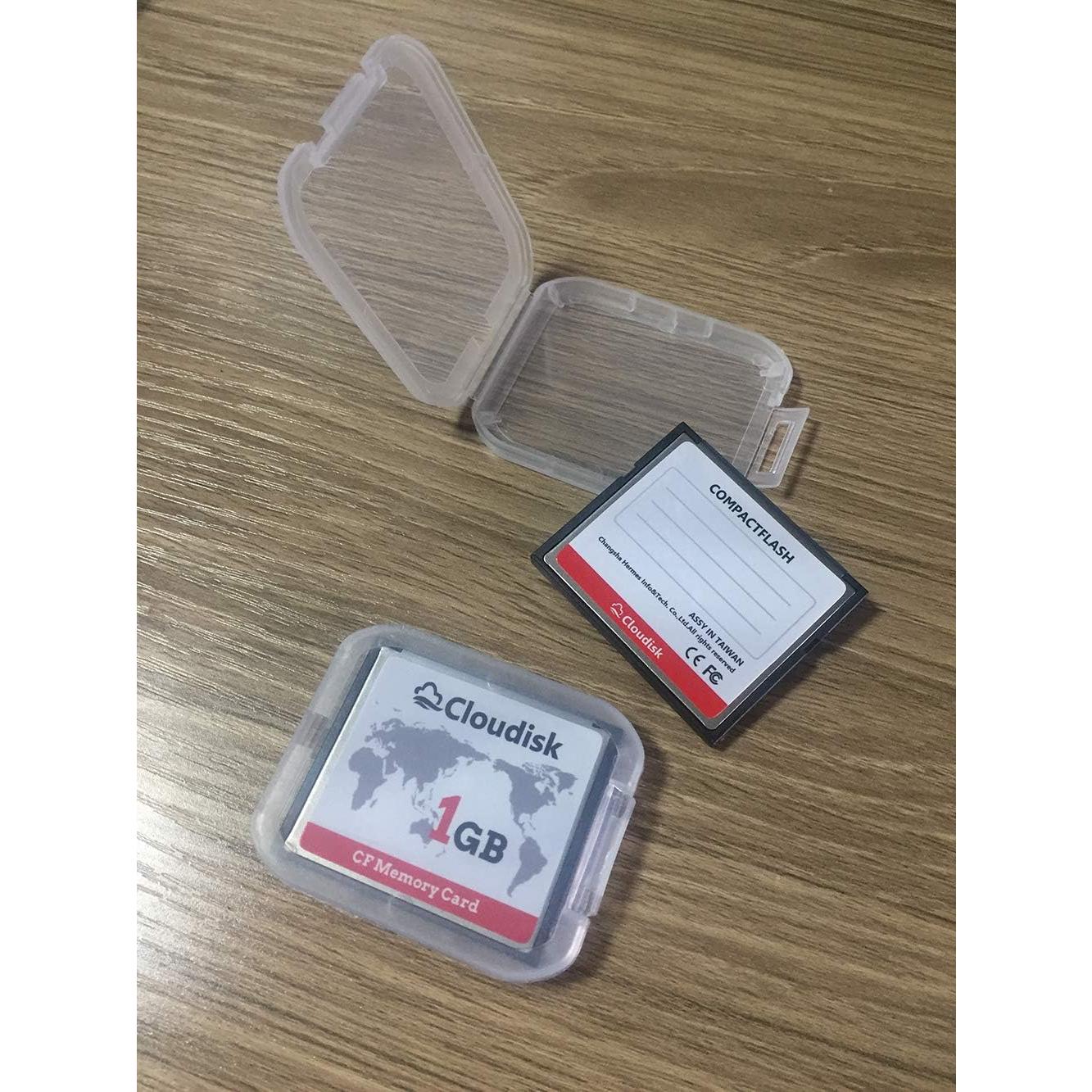 Paquete de 2 Tarjetas Compact Flash 1GB Cloudisk para DSLR
