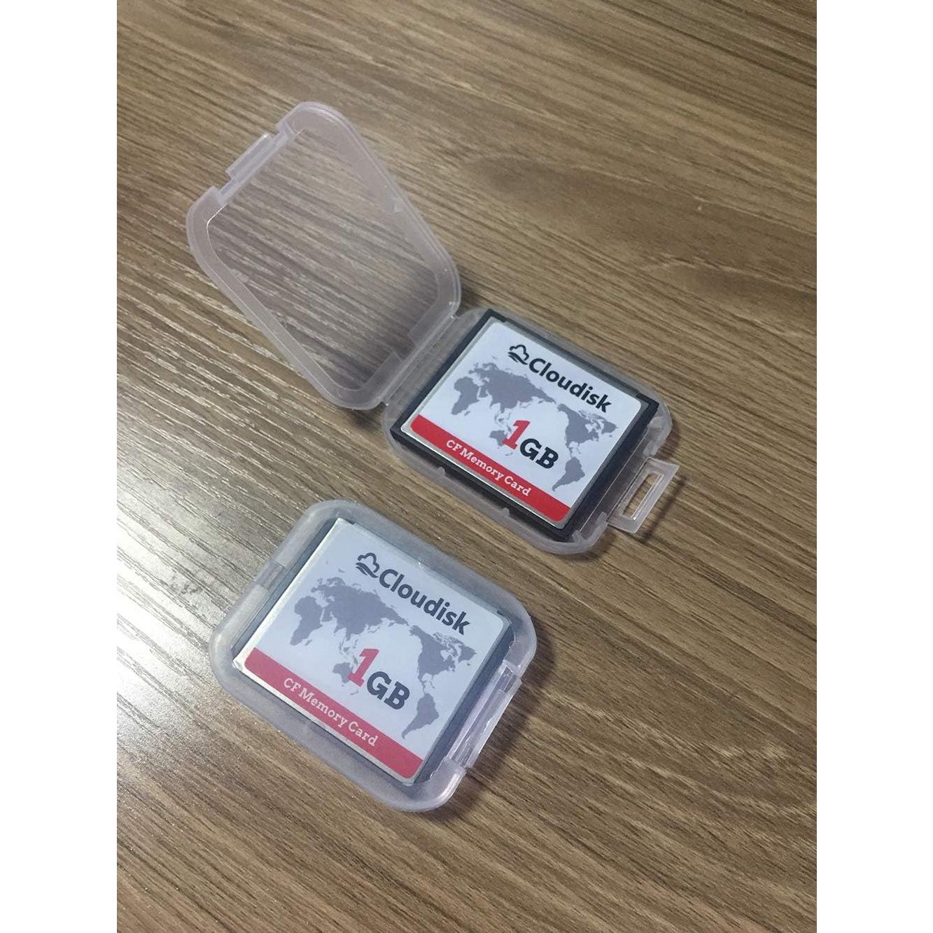 Paquete de 2 Tarjetas Compact Flash 1GB Cloudisk para DSLR