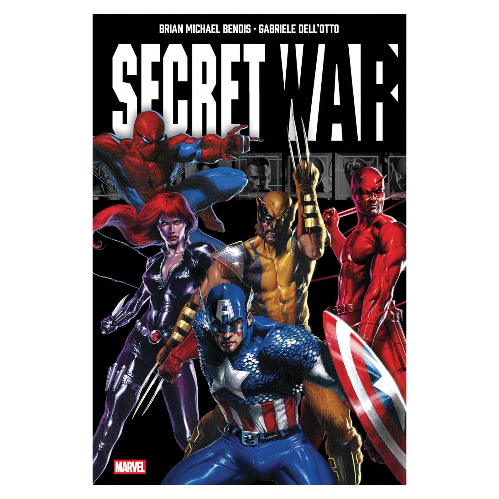 Secret War By Brian Michael Bendis Omnibus Gabriele Dell'Otto Classic Costumes Cover