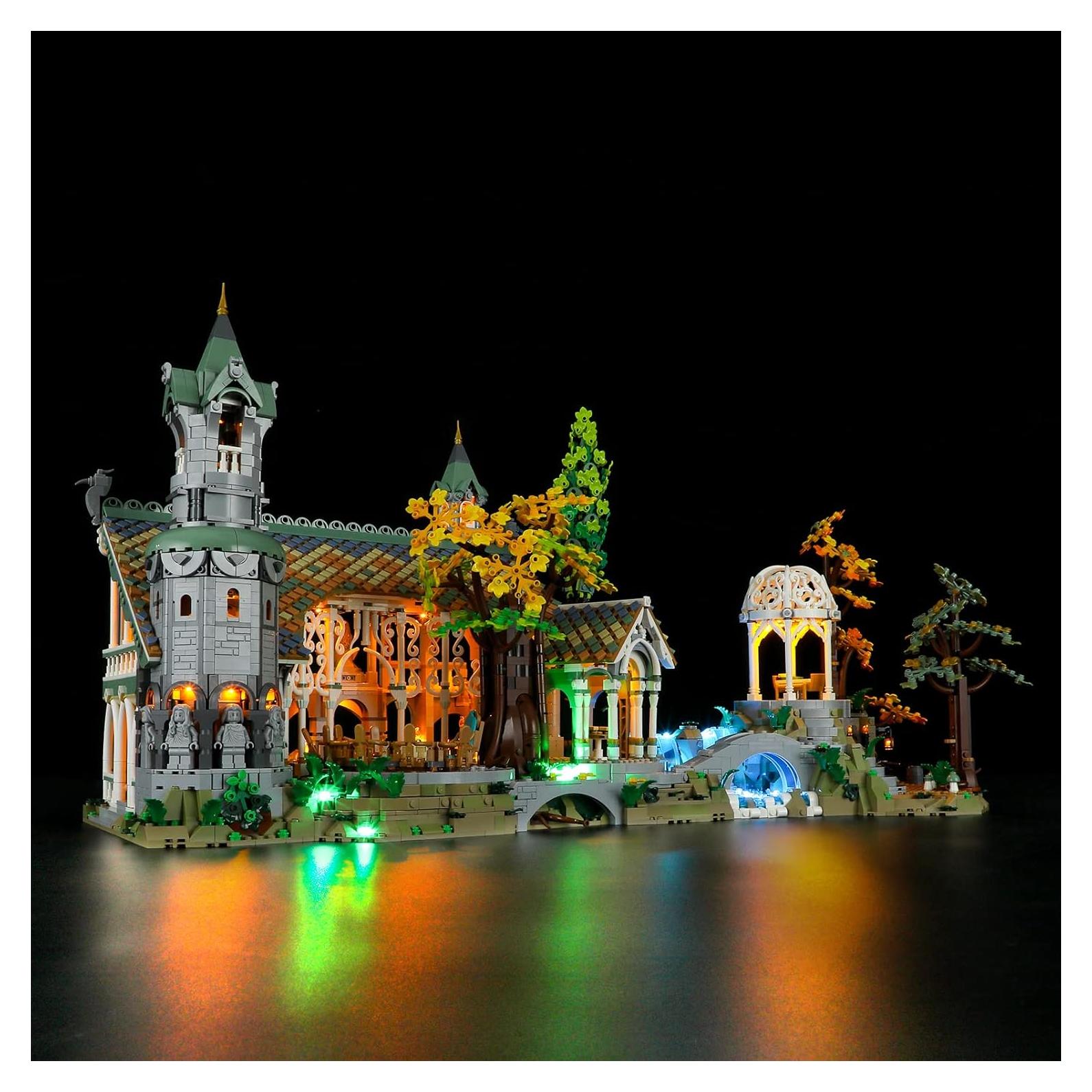 Kit de Iluminación LED BRIKSMAX para LEGO 10316 Rivendel