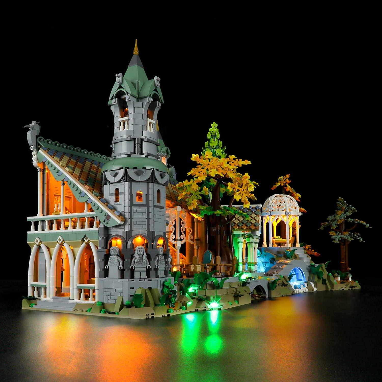 Kit de Iluminación LED BRIKSMAX para LEGO 10316 Rivendel