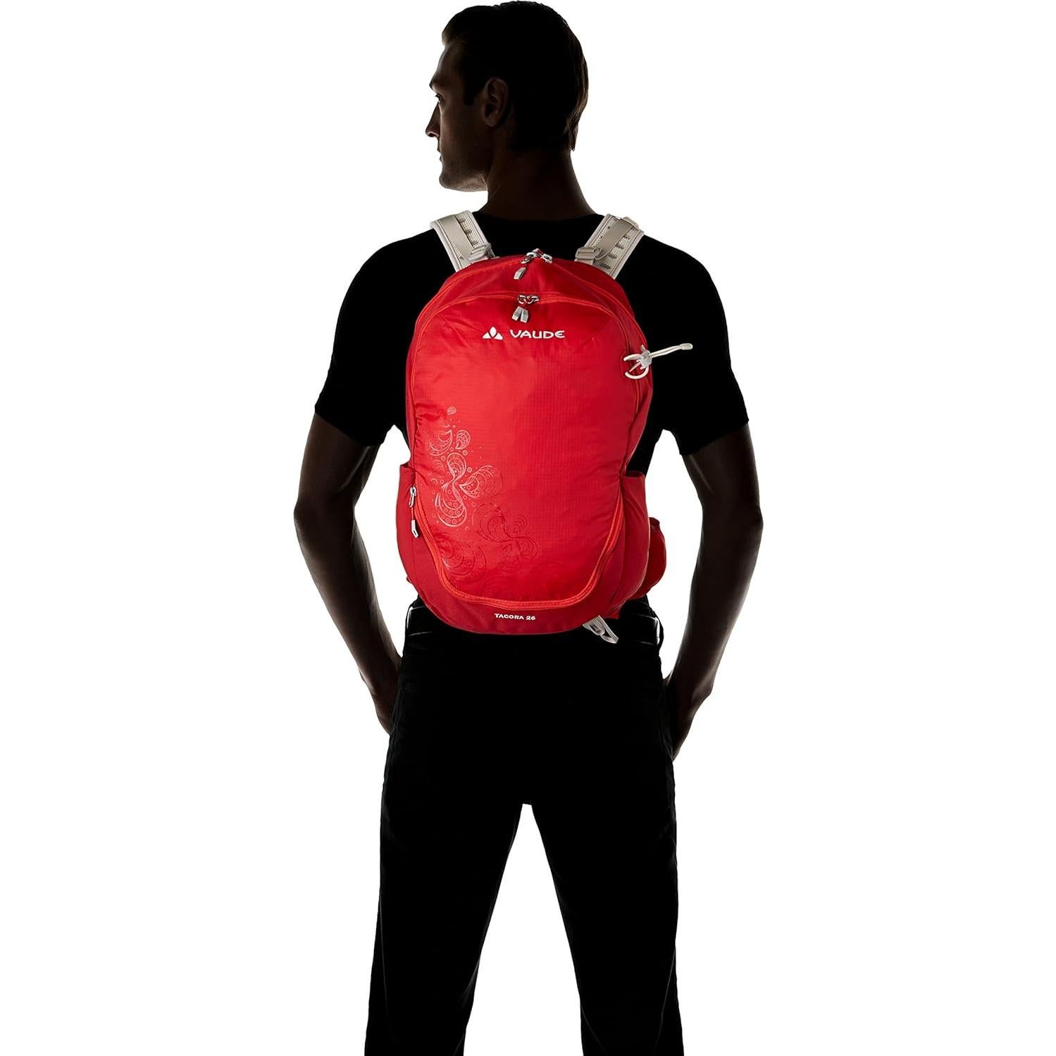 Mochila de Senderismo para Mujeres Vaude Tacora 26L Roja