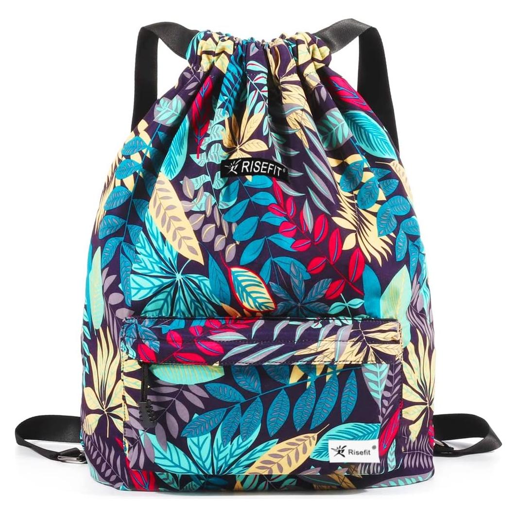 Mochila de Cuerda Impermeable Risefit 35L Unisex Azul