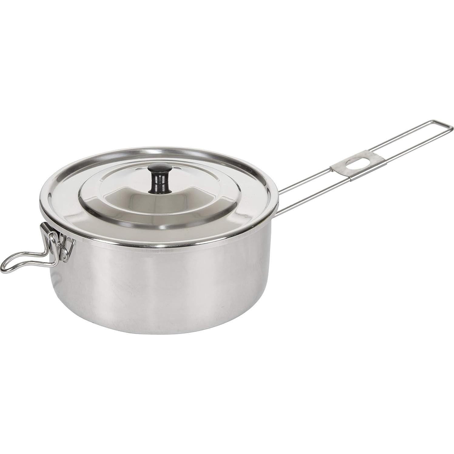 Olla de Cocina de Acero Inoxidable Stansport 1 Litro