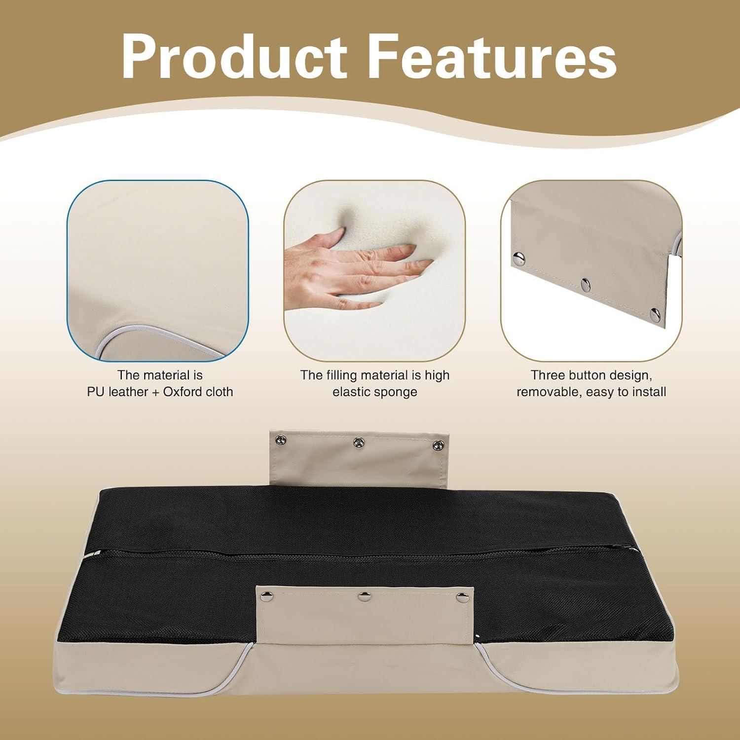 Cojín para Asiento YETI TeBaisea 45" Beige Impermeable