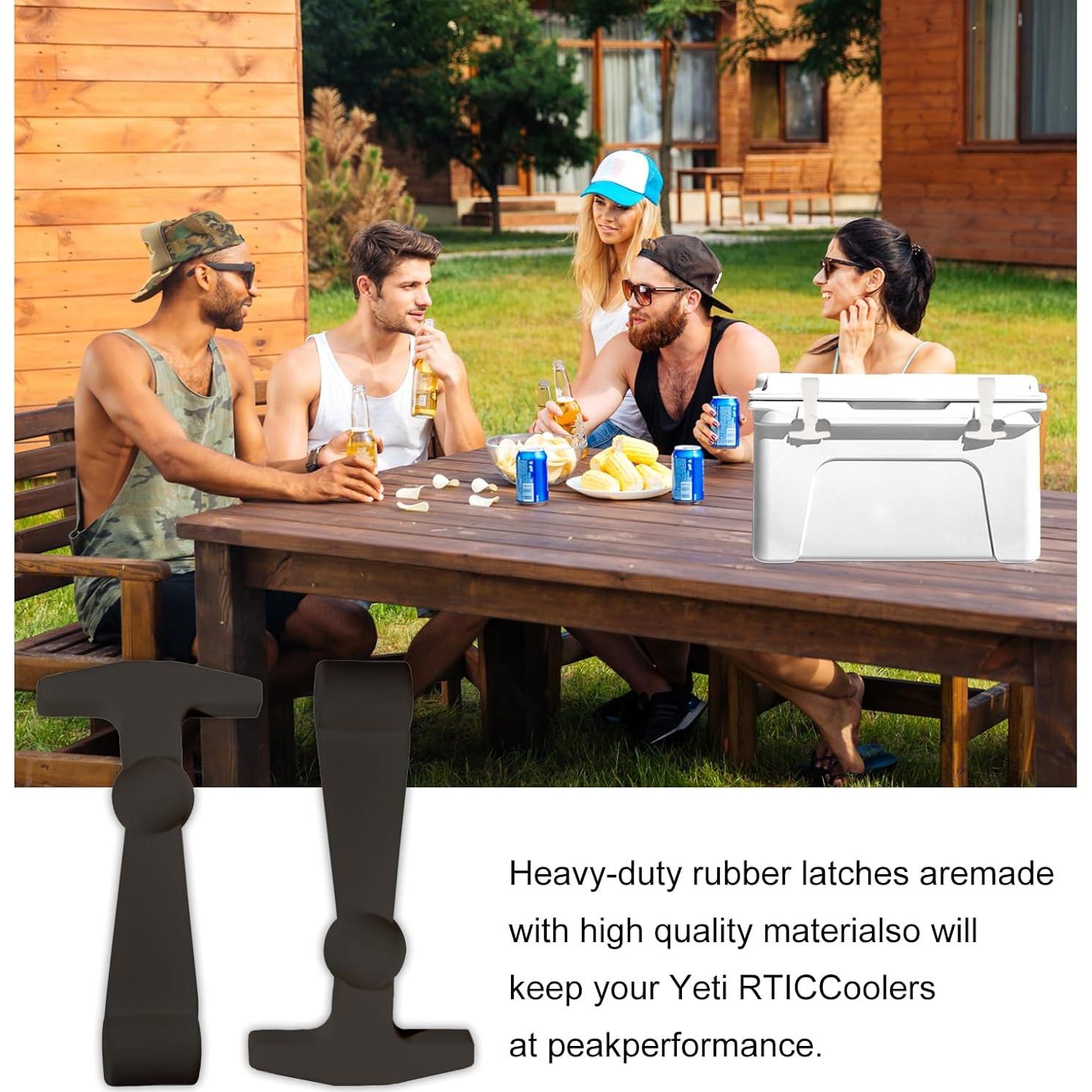 Pestillos de Enfriador Fanshuge 4Pack para Yeti y RTIC