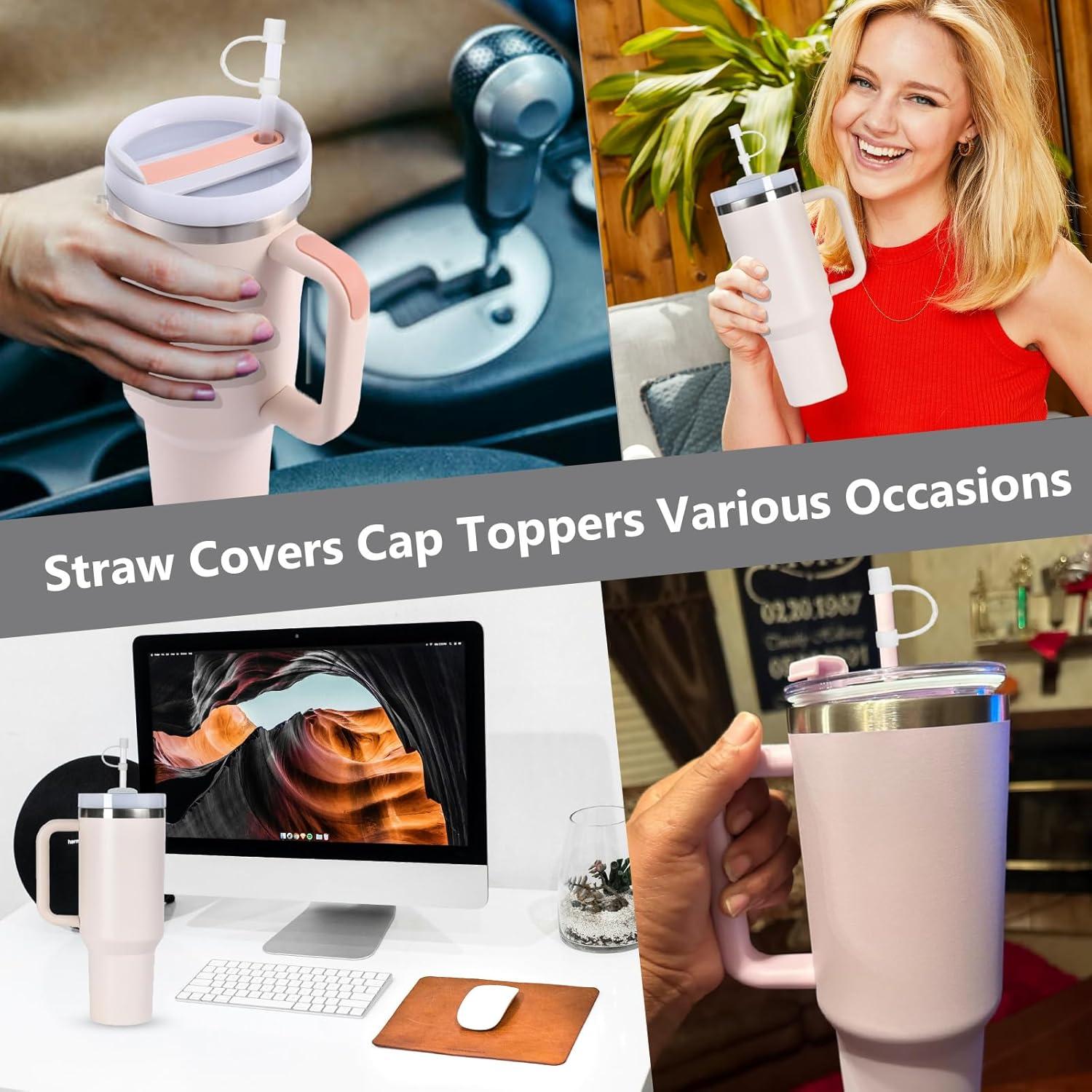 6 Tapas de Silicona CEDIDJAC para Pajitas 10mm - Reutilizables