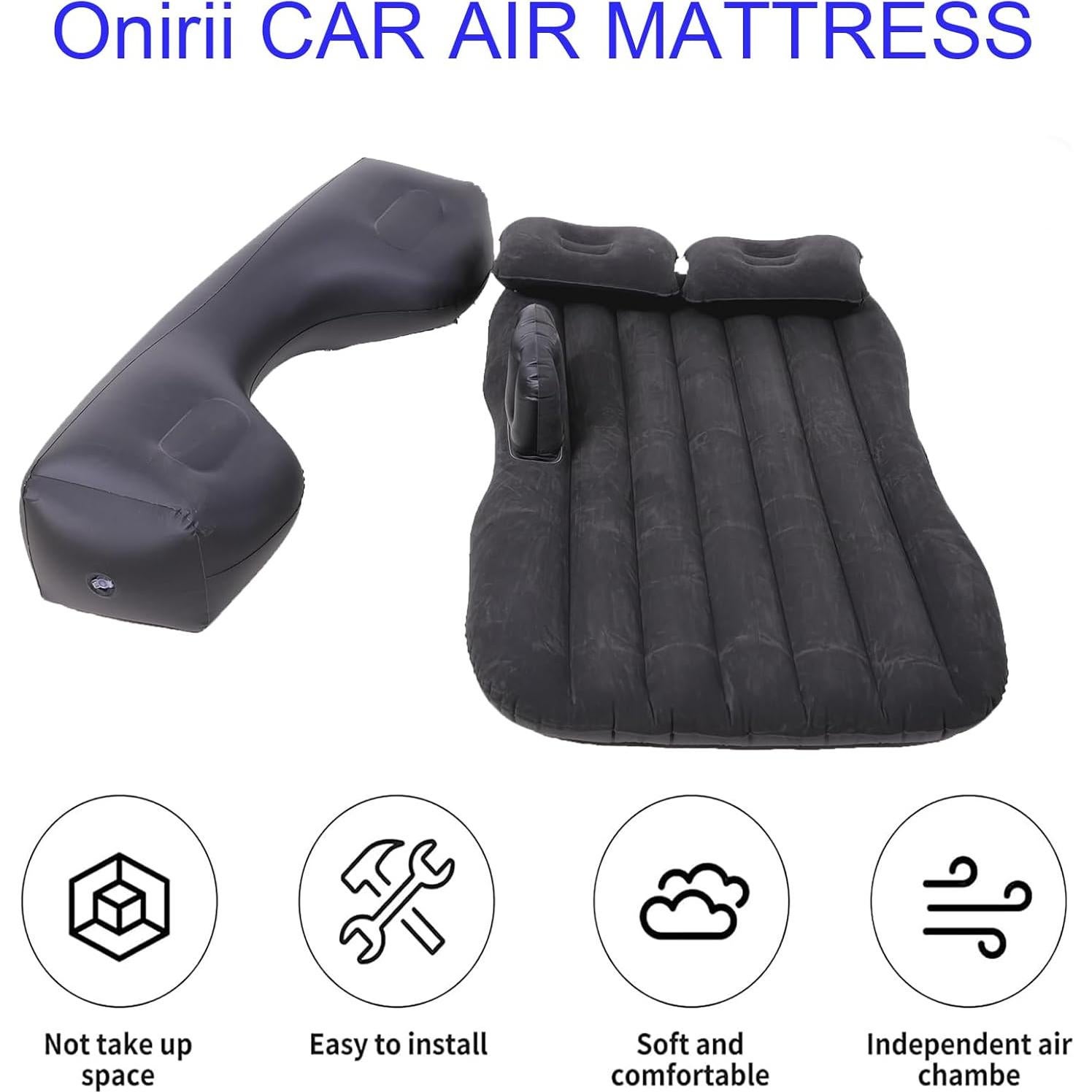 Colchón Inflable para Coche Onirii 140x89 cm con Bomba