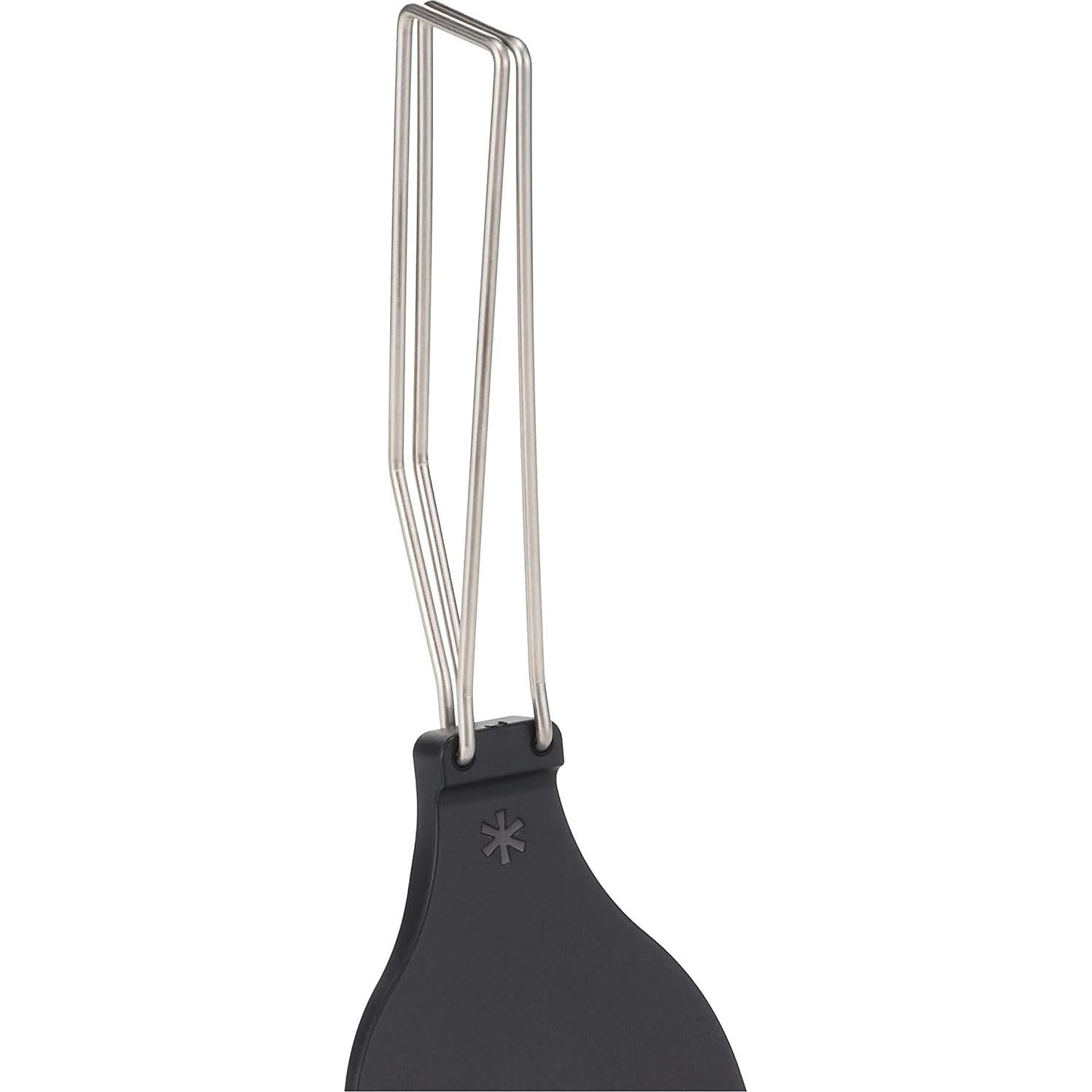 Snow Peak CS-251 Folding Cooking Utensils-Spatula, Nylon, Black