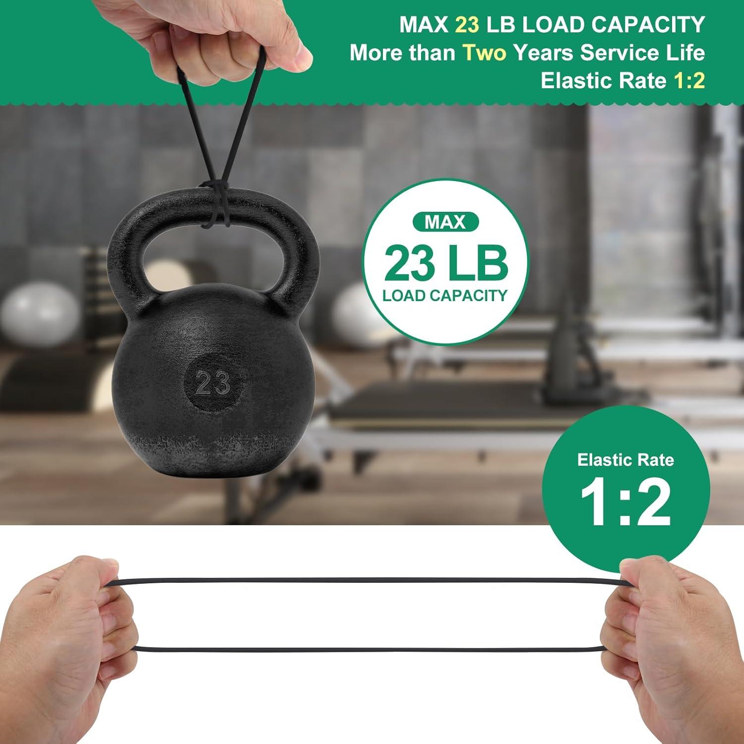 Cuerdas Bungee Negras Skytened 60 Piezas 10.16 cm Alta Resistencia