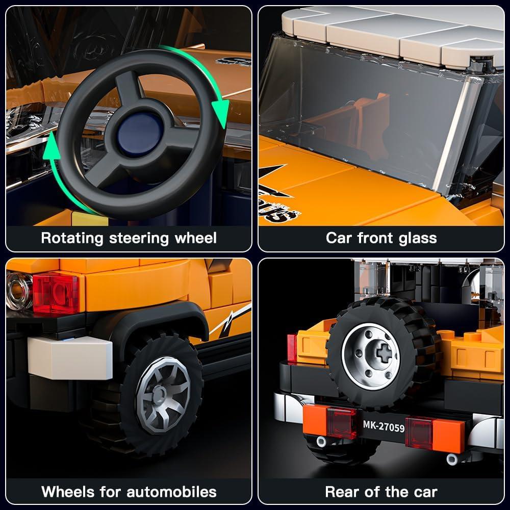 Mould King SUV Juguete de Construcción 414 Piezas 27059