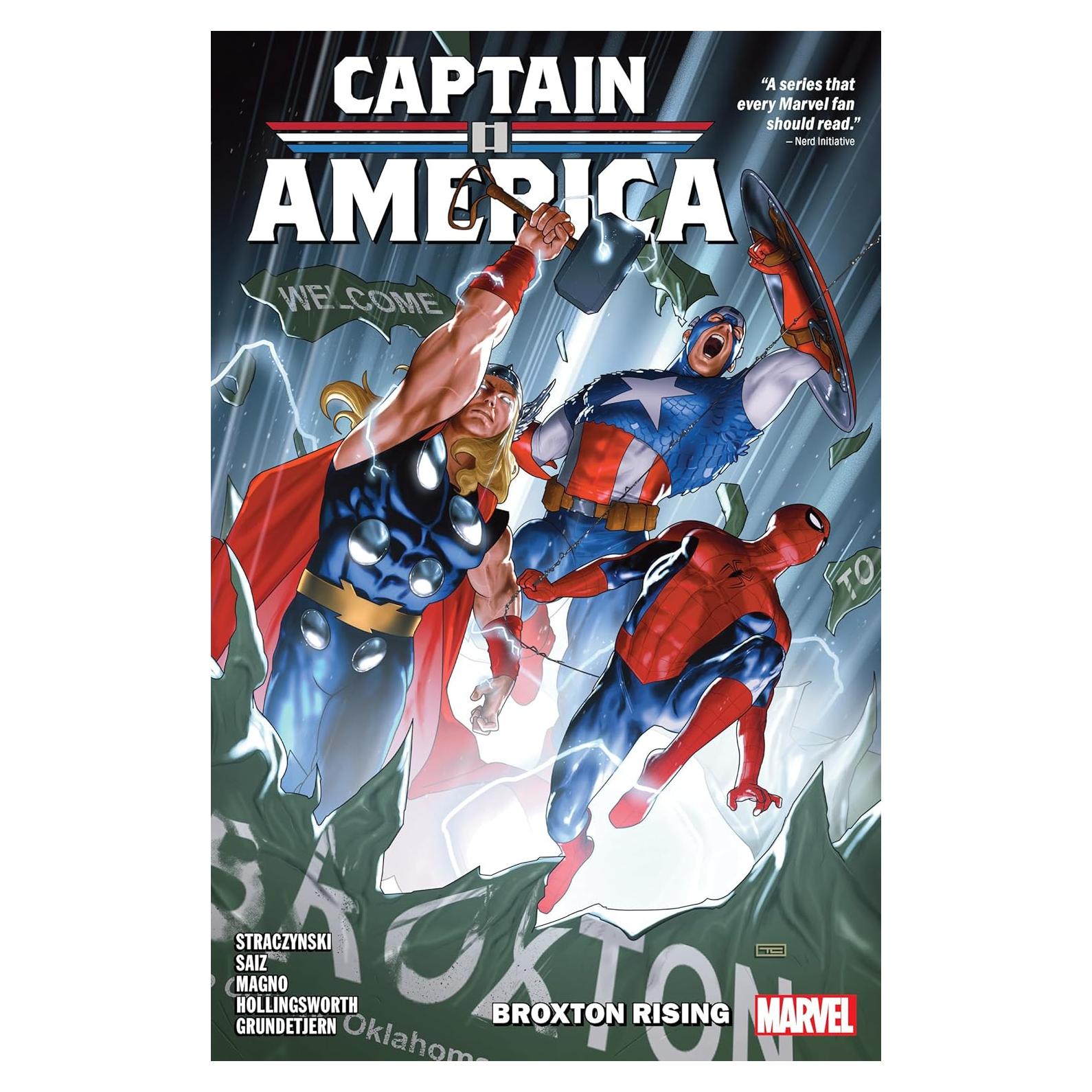 Captain America By J. Michael Straczynski Vol. 3: Broxton Rising
