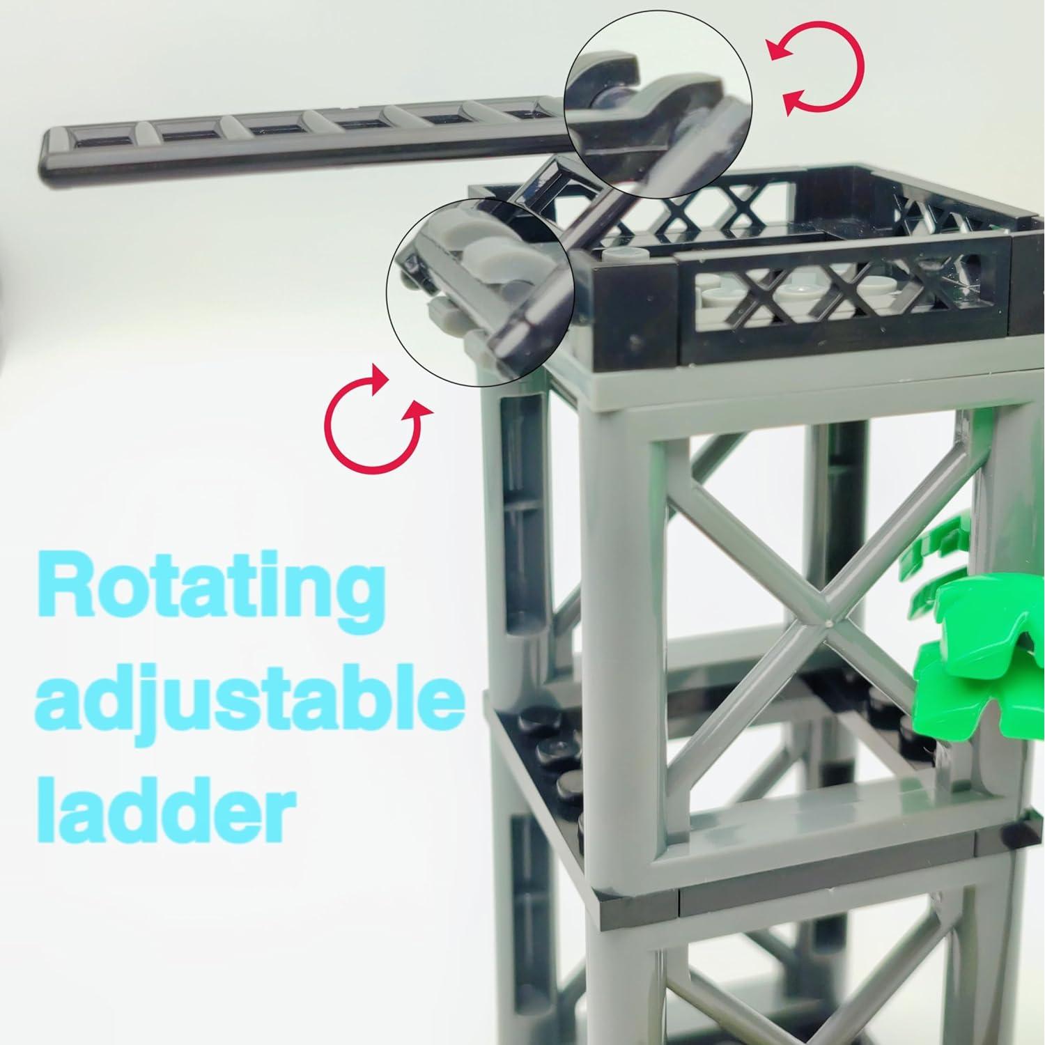 ZHX Juguetes de Bloques Militar Centro de Comando 22x15cm