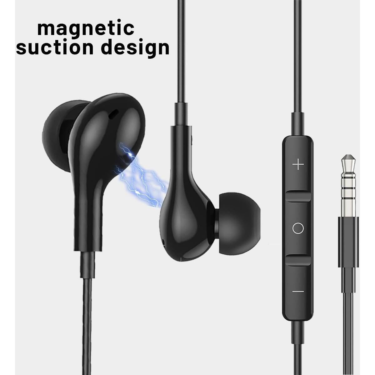 Auriculares In-Ear QJF ME564 con Micrófono y Cancelación de Ruido