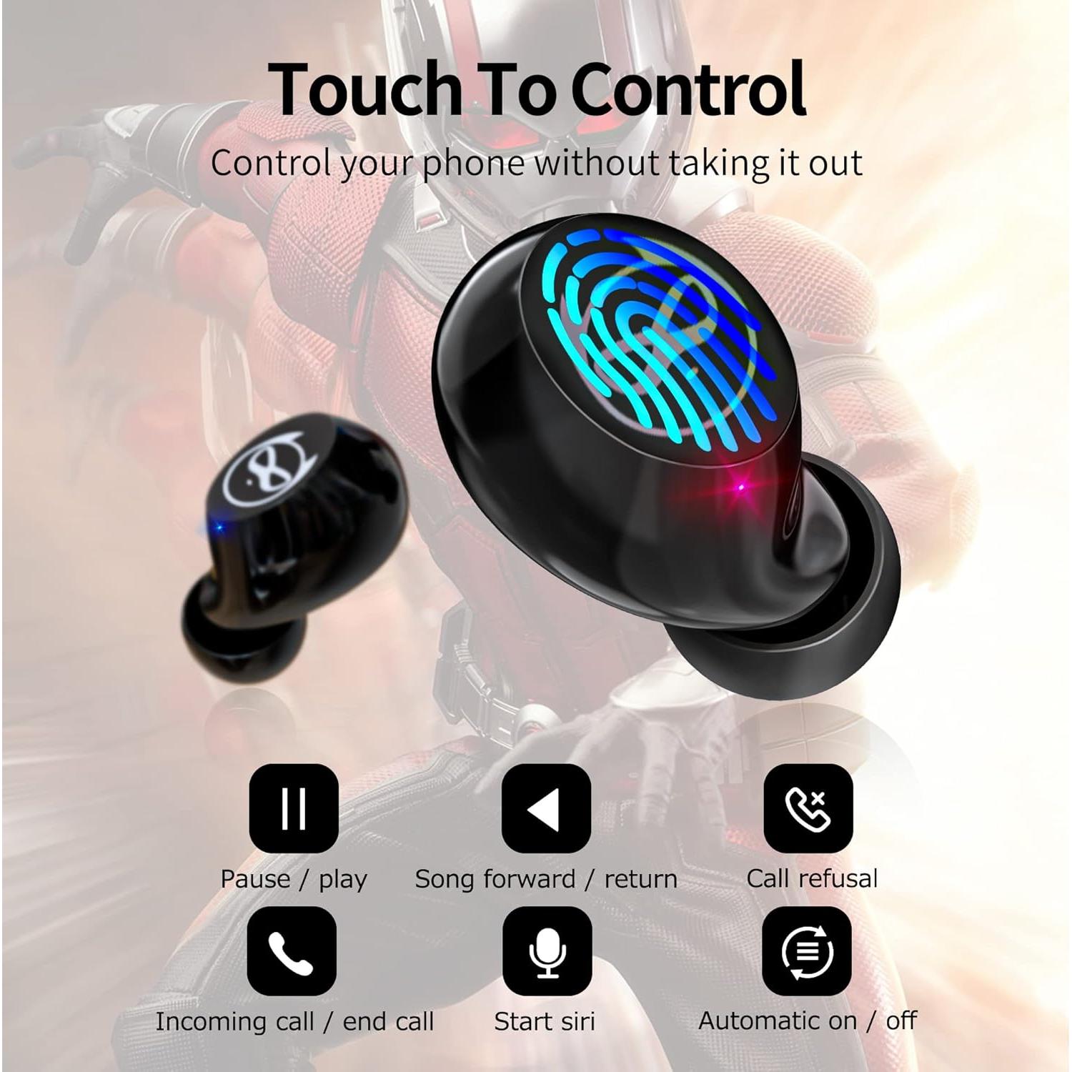 Auriculares Inalámbricos AMAFACE B88 para Niños - Control Táctil, Bluetooth 5.0, IPX5