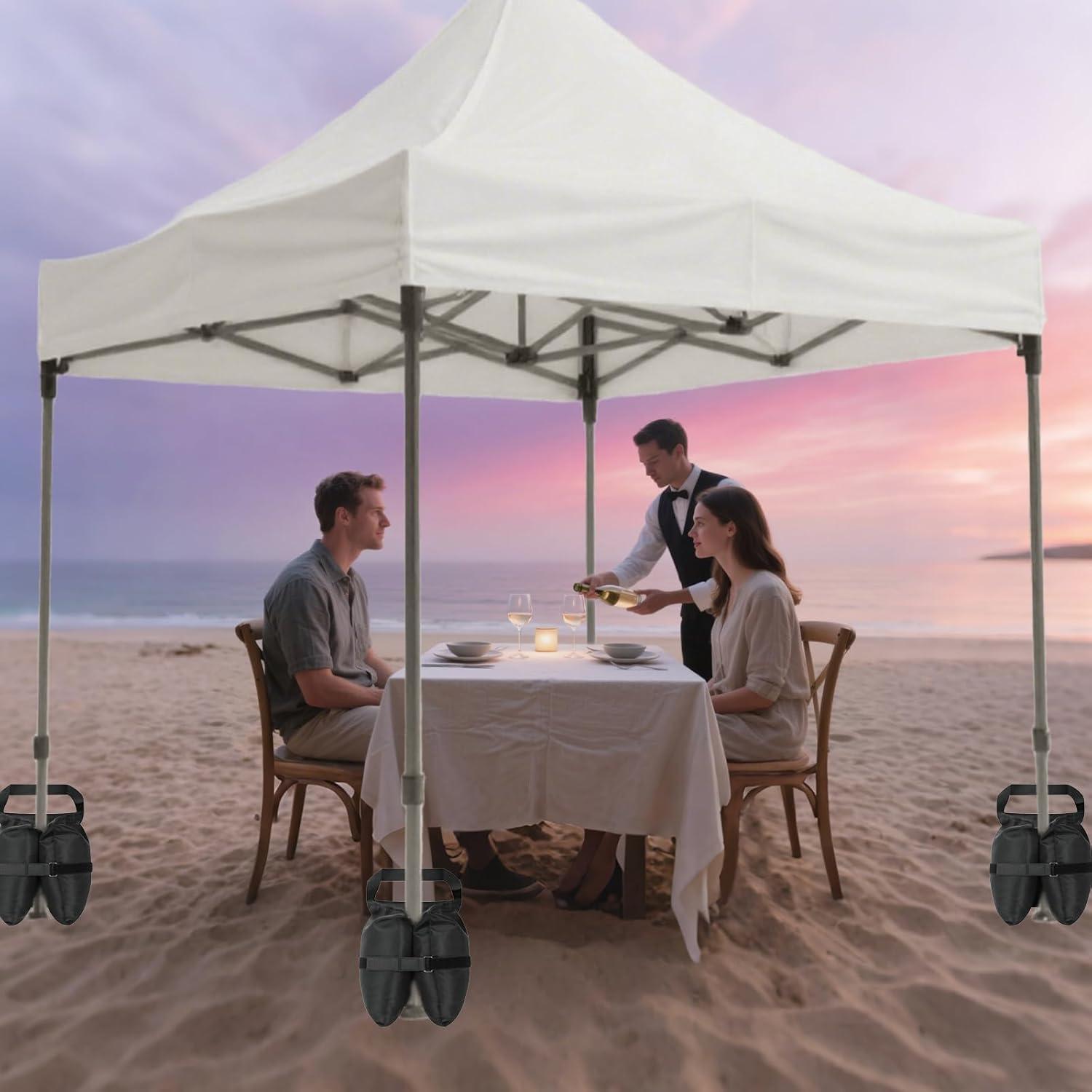 Bolsas de Arena HAZBEN para Carpa Pop Up 4 Unidades 14kg