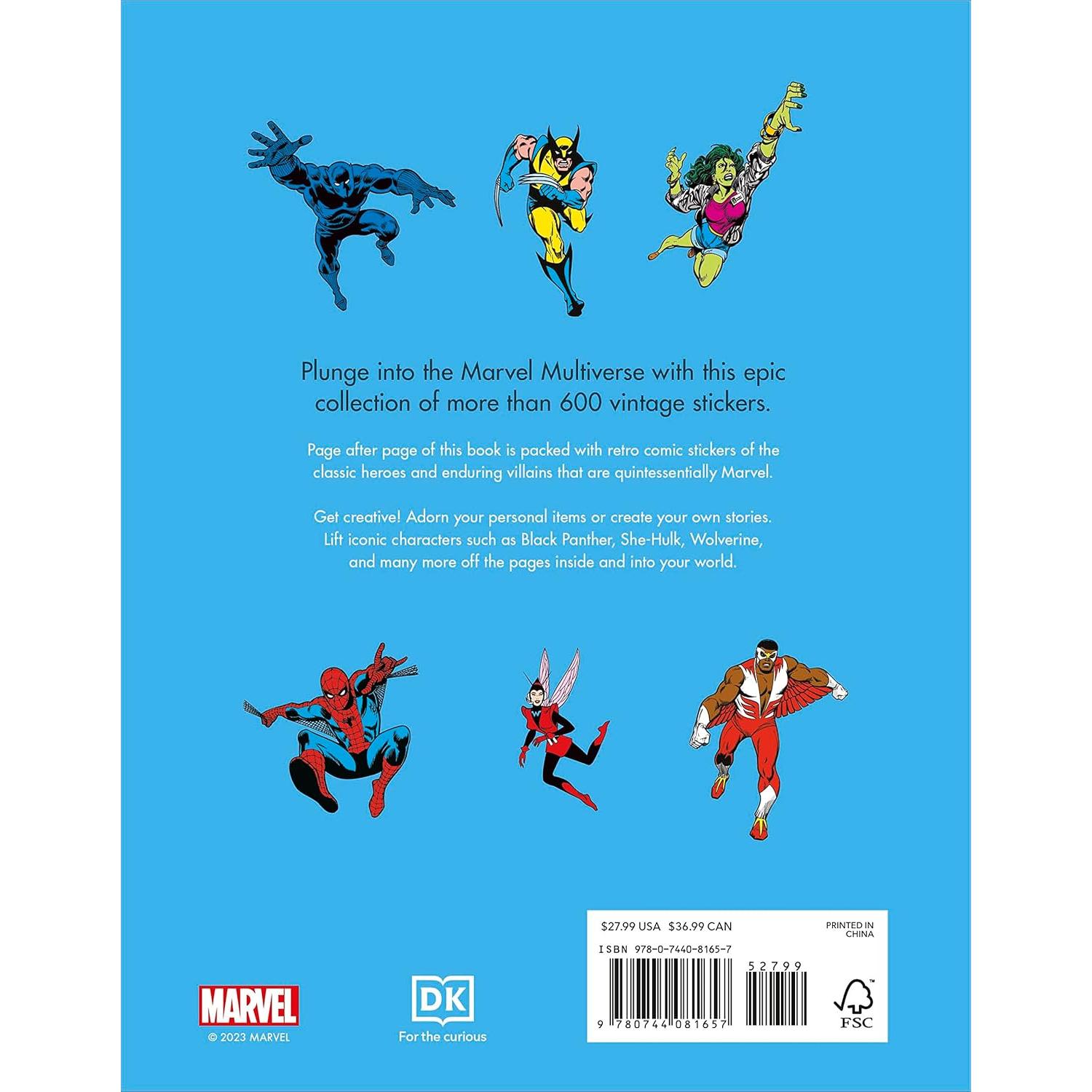 Marvel Sticker Anthology (DK Sticker Anthology)