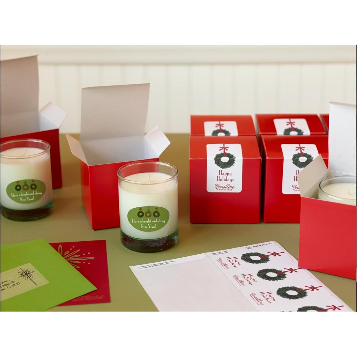 Etiquetas de Envío Imprimibles Avery 21526, 400 Blancas 13.97x21.59cm