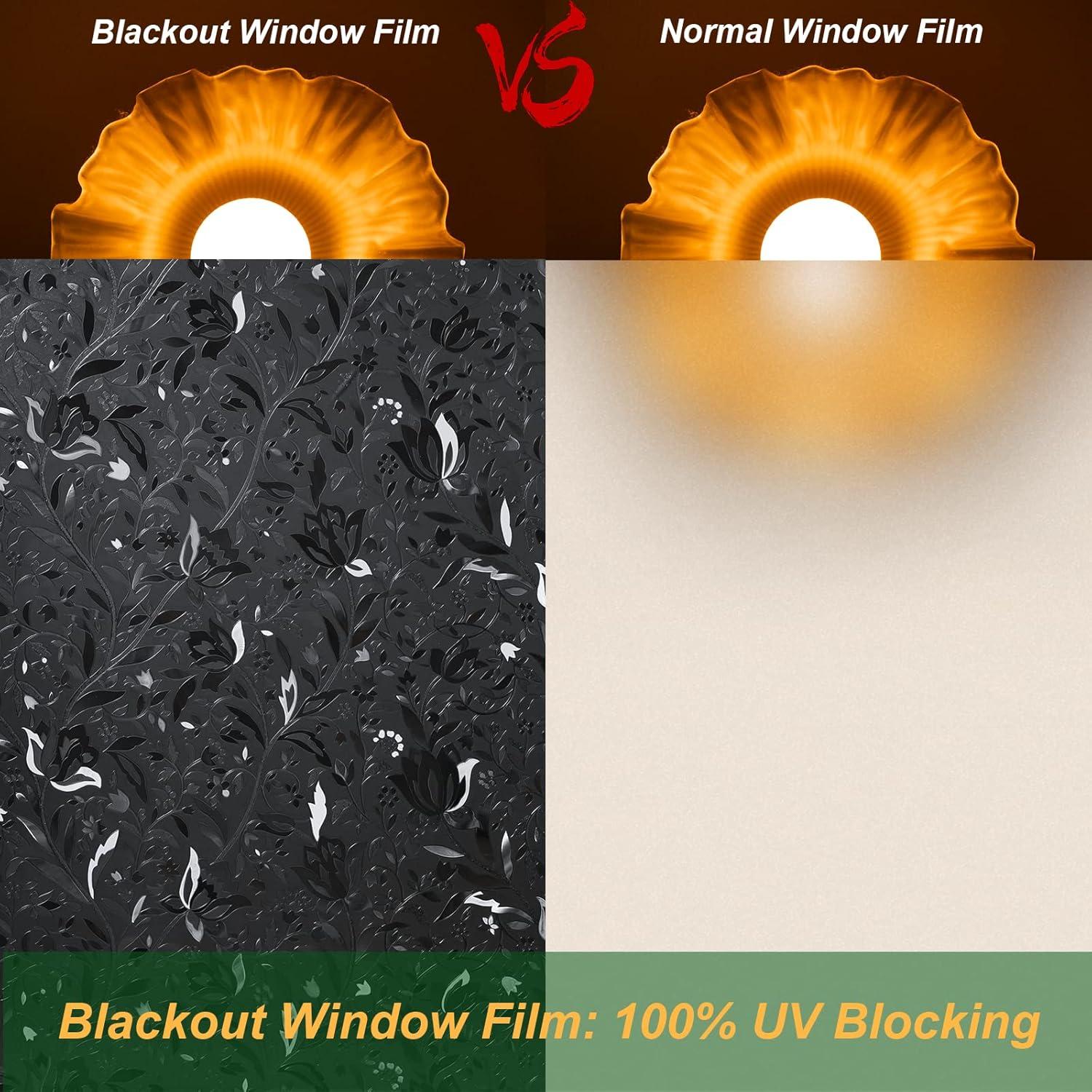 Película Blackout Niviy 30x200 cm 100% Oscurecimiento Luz