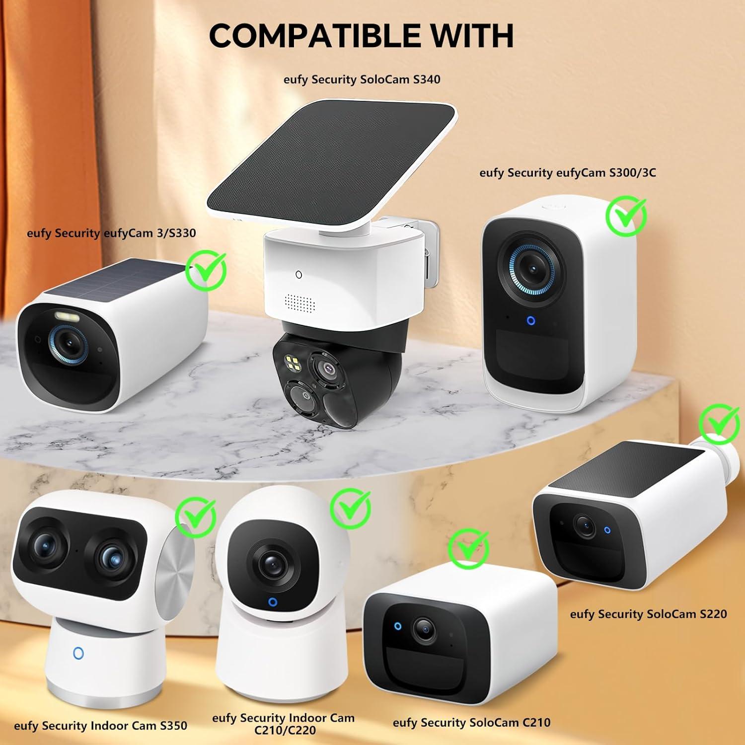 Cable de Alimentación 7.62m Goldtime para eufyCam y SoloCam