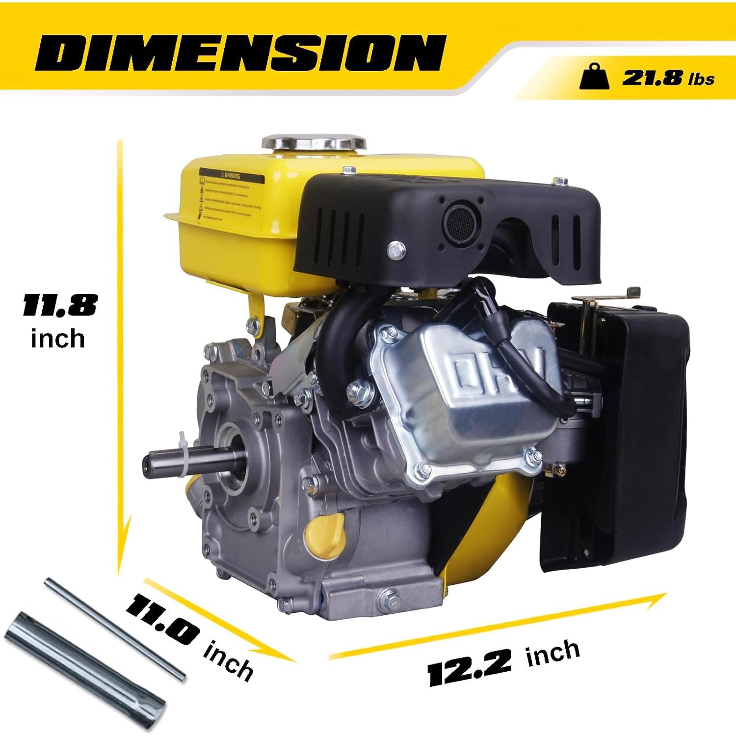 Motor de Gas Aceup Energy 2.1HP 79.8cc OHV 4 Tiempos