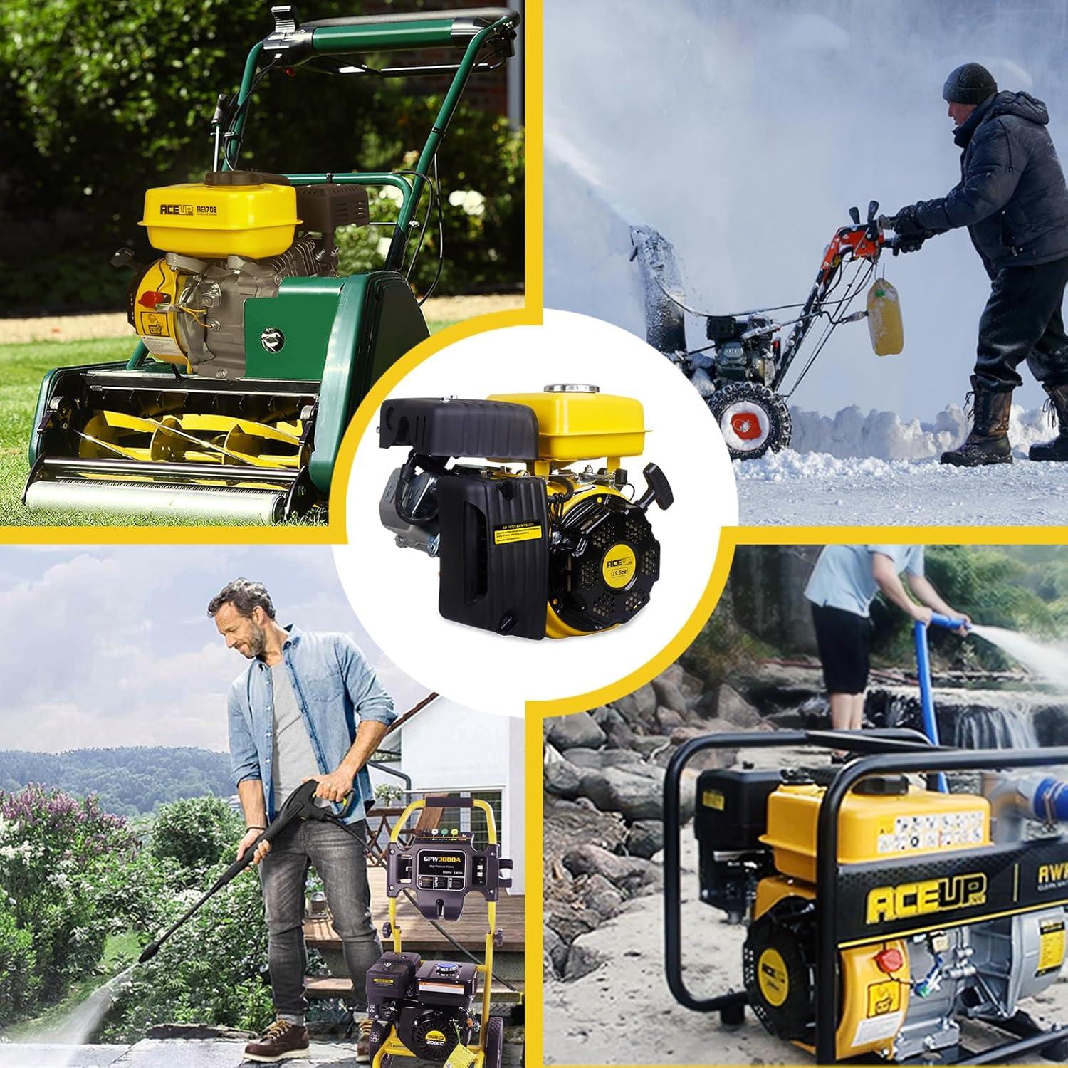 Motor de Gas Aceup Energy 2.1HP 79.8cc OHV 4 Tiempos