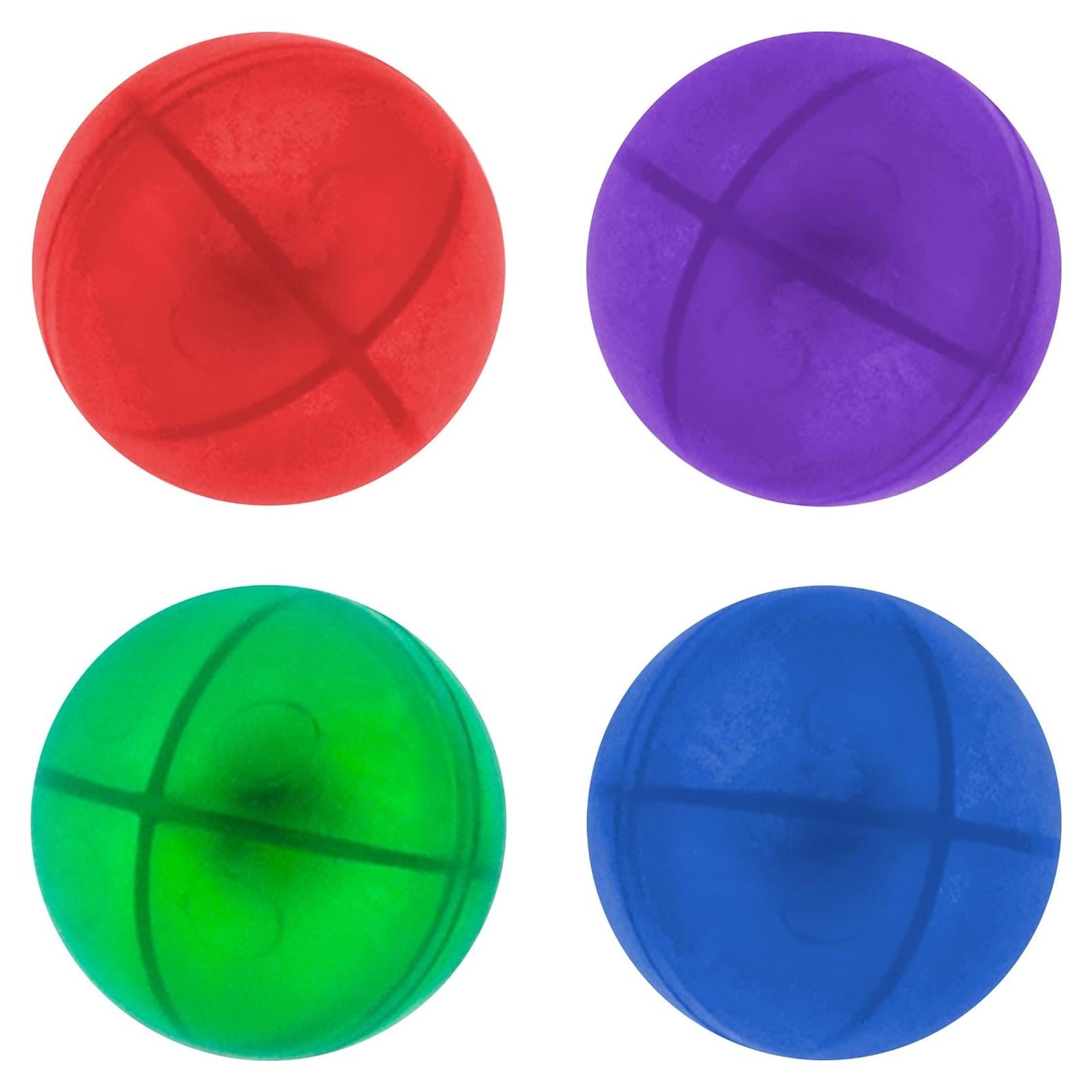 PicassoTiles 4 Piezas Canicas para Pistas Magnéticas 3D