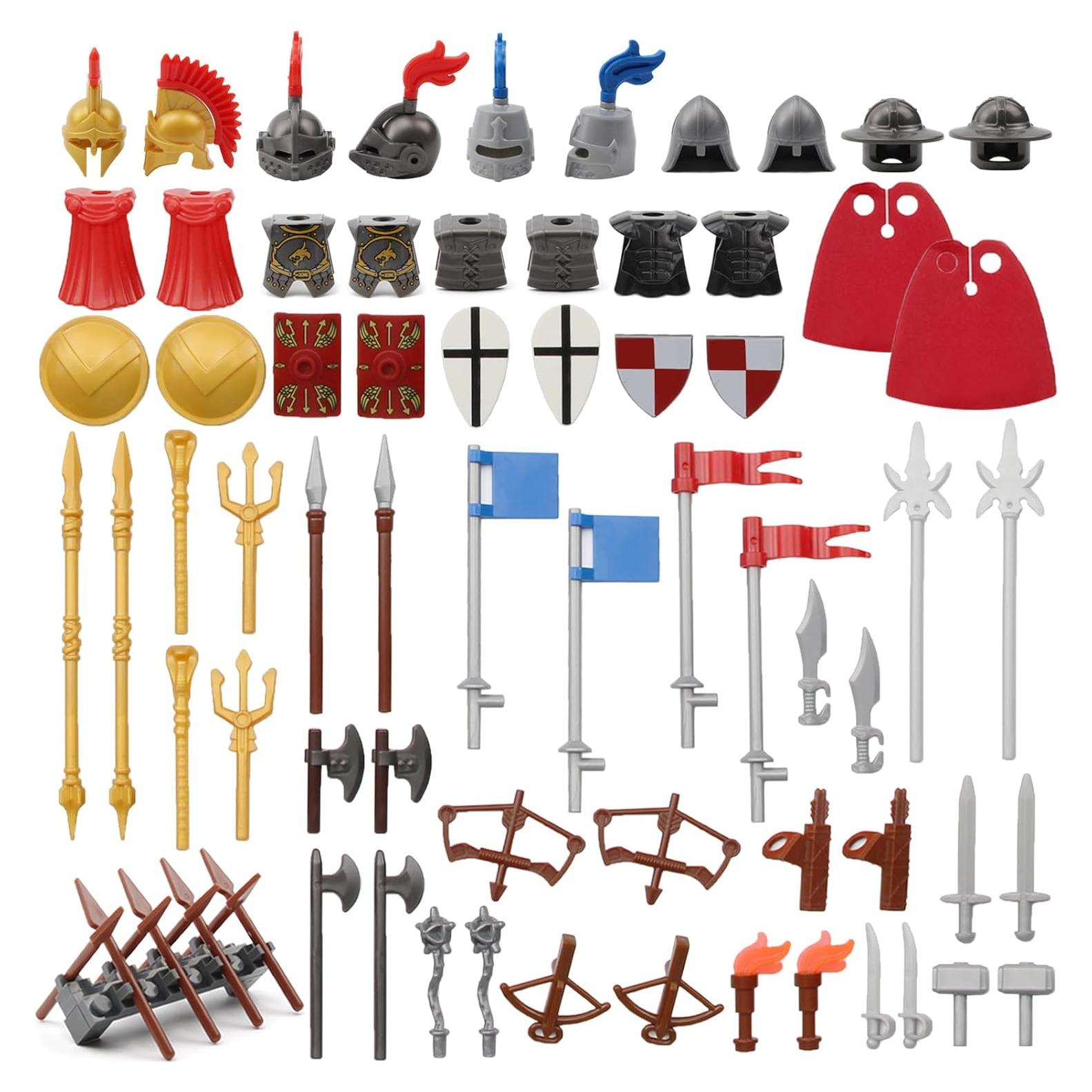 Paquete de Armas Medievales Feleph para Figuras de Caballero