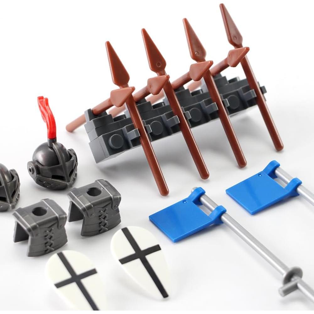 Paquete de Armas Medievales Feleph para Figuras de Caballero