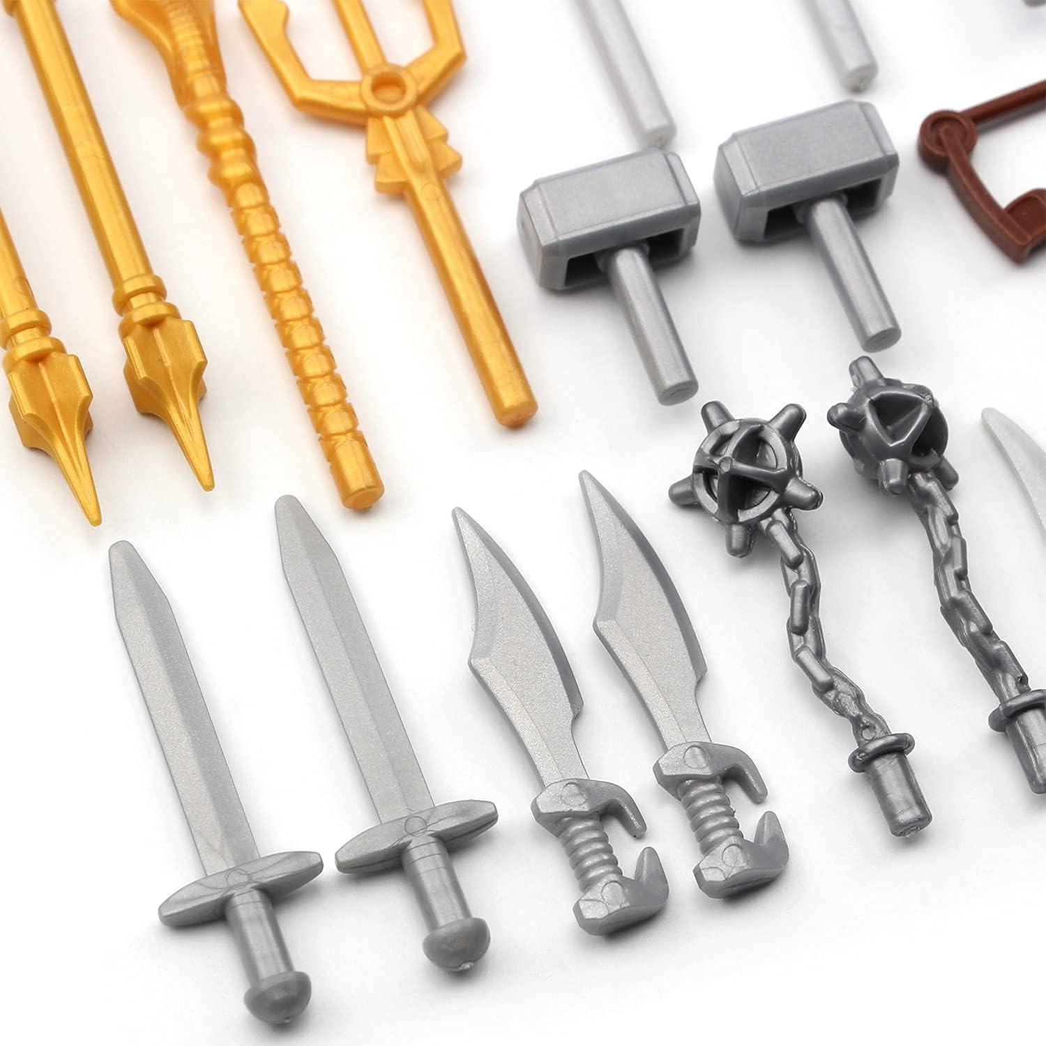 Paquete de Armas Medievales Feleph para Figuras de Caballero