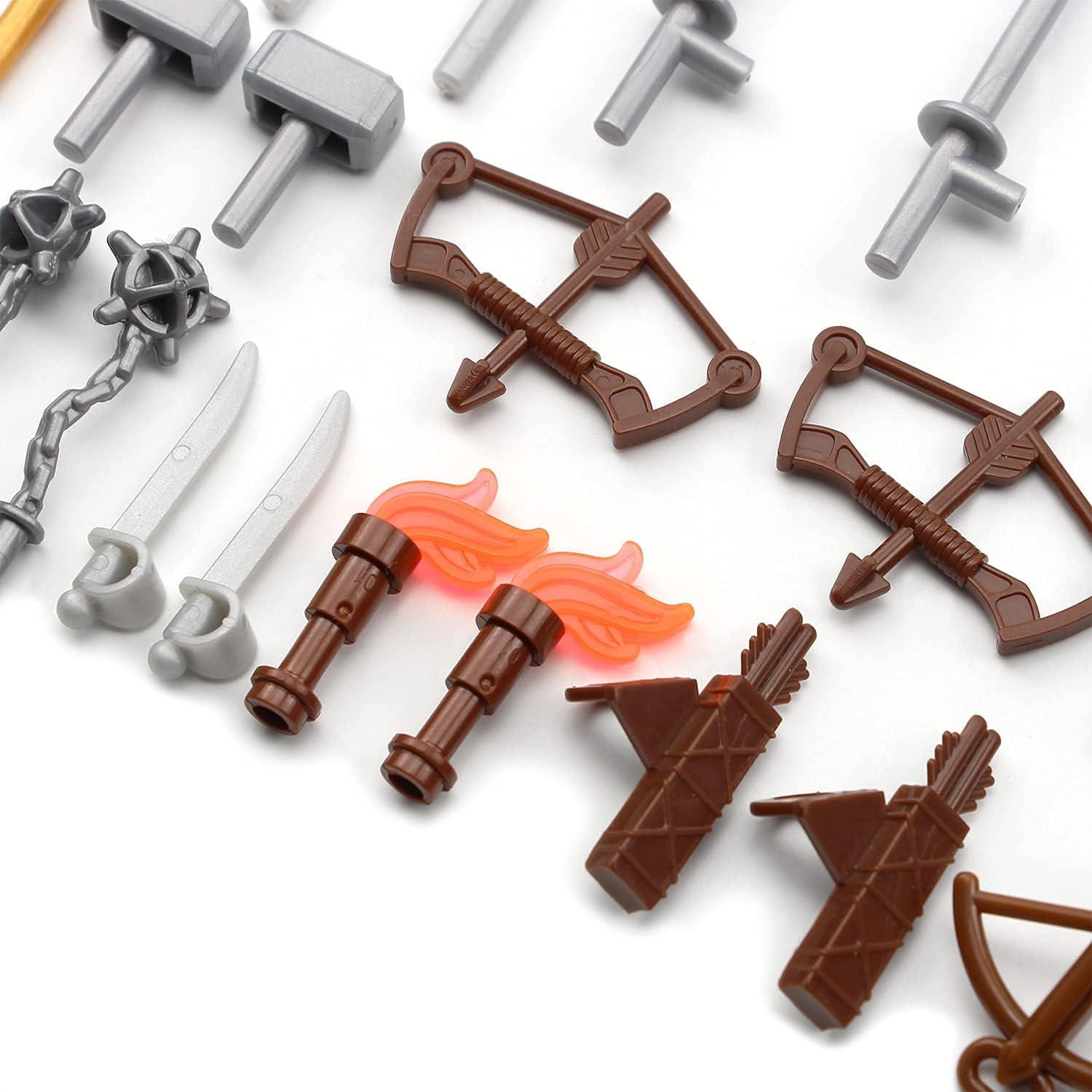 Paquete de Armas Medievales Feleph para Figuras de Caballero