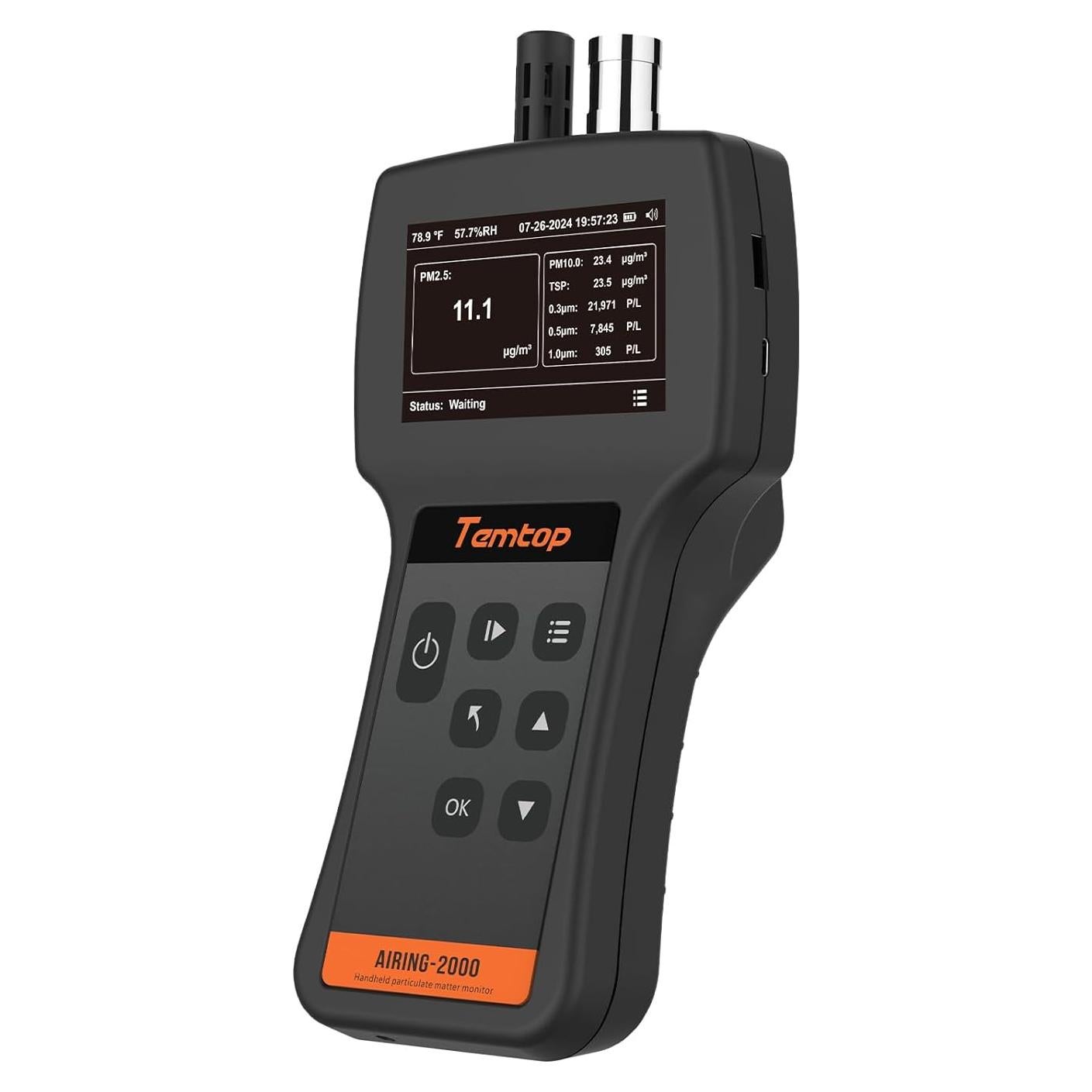 Contador de Partículas Temtop Airing-2000 - PM2.5, PM10, TSP