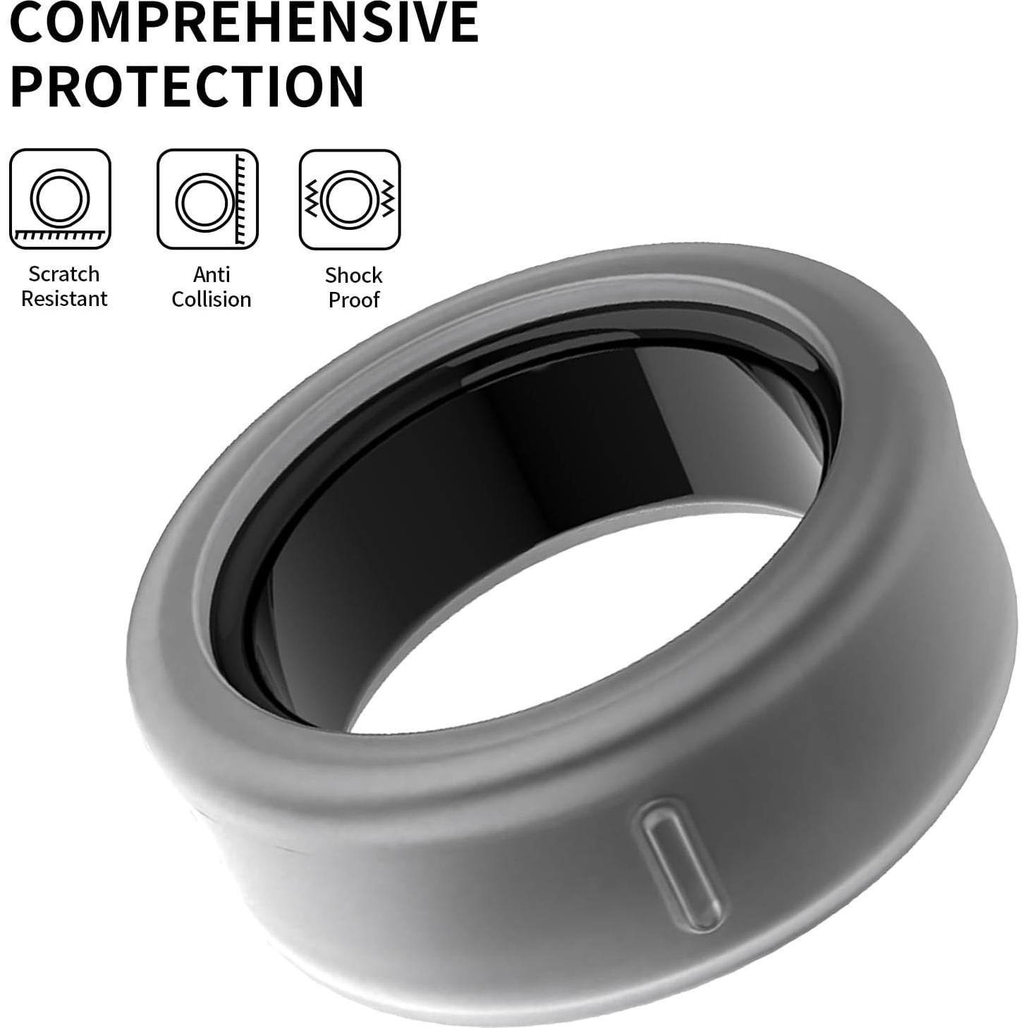 Funda de Silicona E ECSEM para Anillo ULTRAHUMAN AIR y Oura Gen 4