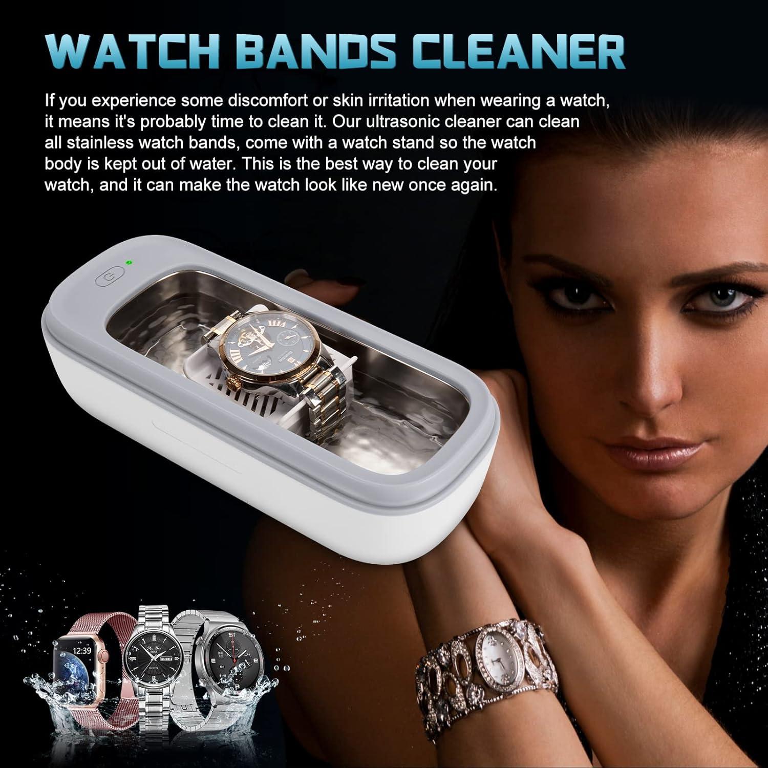 Limpiador Ultrasónico de Joyería KEYSKY 300ML - Limpieza Rápida