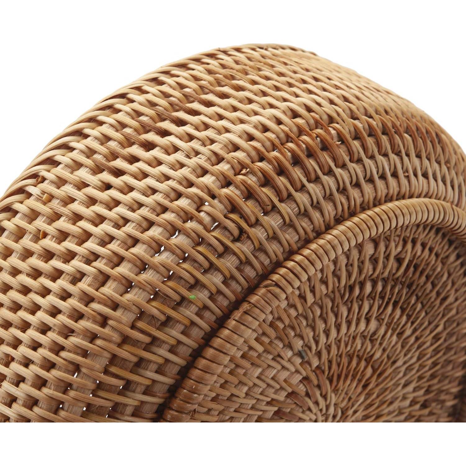 Juego de 3 Canastas de Almacenamiento YANGQIHOME Rattan Natural