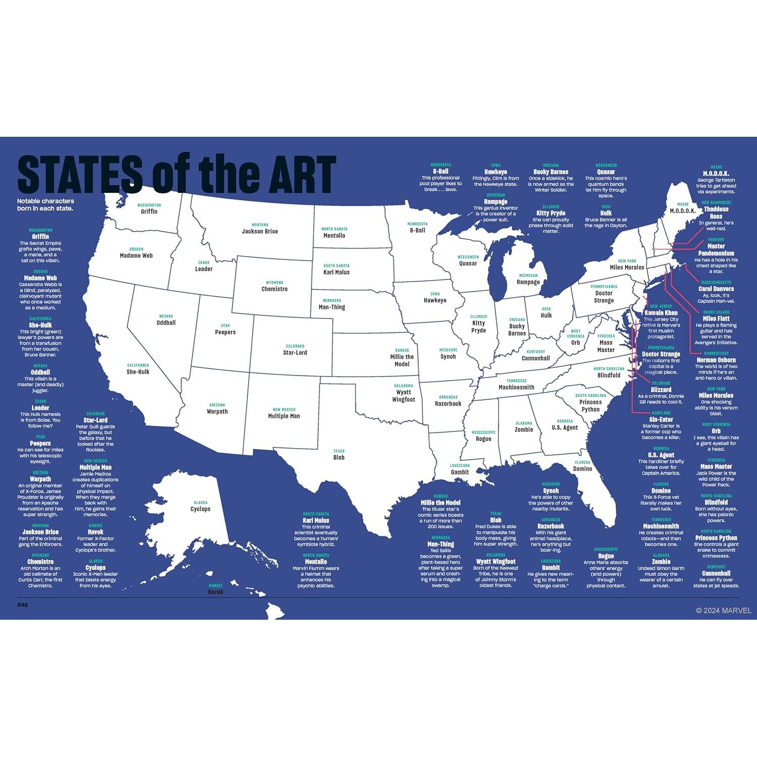 Marvel Super Graphic: A Visual Guide to the Marvel Comics Universe